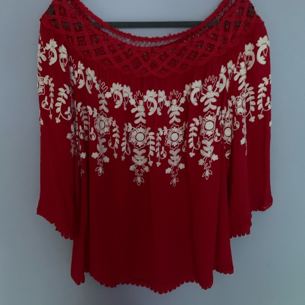 Red Blouse